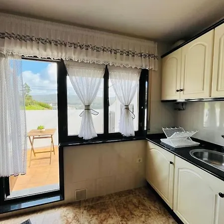 Apartamento Ria Do Barqueiro - Gran Completo Con Terraza En O Barqueiro *