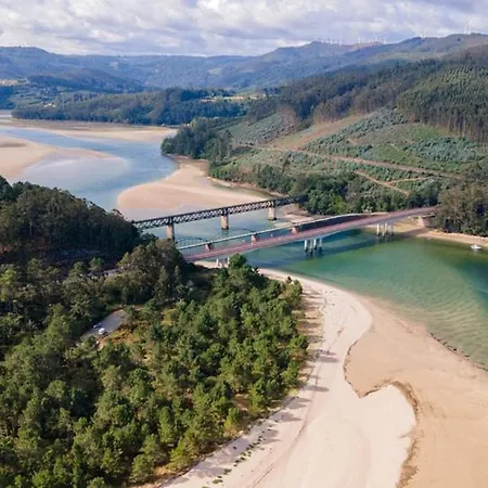 Apartman Ria Do Barqueiro - Gran Completo Con Terraza En O Barqueiro